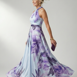 Amiel | Light Floral Maxi Dress