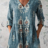 Maeve | V-Neck Long Sleeve Shirt
