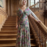 Calen | Off Shoulder Flow Midi Dress