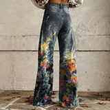 Nadia™ - Pantalon Large Boho Chic