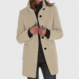 Helen | Elegant Wool Coat for the Cold Season