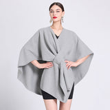 Marina | Caped Fleece Shawl