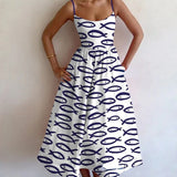 Sablewyn | Coastal Sketch Midi Dress
