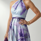 Amiel | Light Floral Maxi Dress