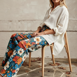 Lilia™ - Pantalon Large Boho Aéré
