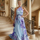 Amiel | Light Floral Maxi Dress