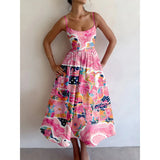 Rosavelle | Blush Garden Midi Dress