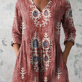 Maeve | V-Neck Long Sleeve Shirt