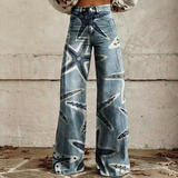 Camilla™ - Pantalon Design Étoile de Mer Boho