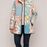 BRYNN™ | Charming Floral Quilted Jacket