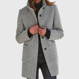 Helen | Elegant Wool Coat for the Cold Season