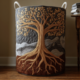 Handcrafted Laundry Basket | Tree of Life Design