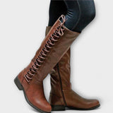 Milenne | High Lace-Up Boots