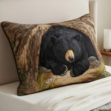 Bear's Refuge Padded Cushion Cover