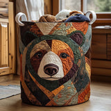 Handcrafted Bear Paw Laundry Basket