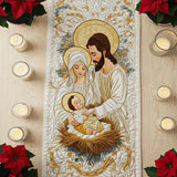 Bethlehem Light Quilted Table Runner
