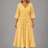 Althea | Bohemian Flow Midi Dress