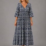 Althea | Bohemian Flow Midi Dress