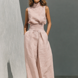 Olive | Relaxed Linen Set