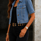 Gracelyn | Short Denim Jacket