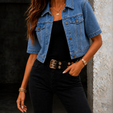 Gracelyn | Short Denim Jacket