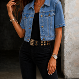 Gracelyn | Short Denim Jacket