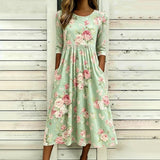 Nora | Vintage Dress with Floral Print