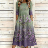 Skye | Vintage Dress with Floral Print