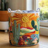 Radiant Sun | Artisan-Made Laundry Basket