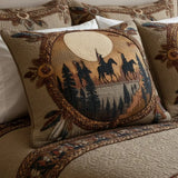 Dreamcatcher Circle Padded Cushion Cover