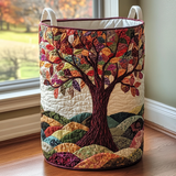 Handcrafted Laundry Basket | Tree of Life Design