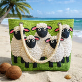 Artisan Beach Tote | Sky of Sheep