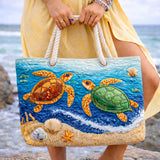 Artisan Tropical Turtle Beach Bag