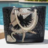 Elegant Ballerina Handmade Beach Tote