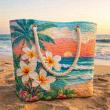 Tropical Spirit Handmade Beach Bag