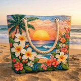 Artisan Beach Tote | Tropical Escape