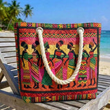 Artisanal Beach Tote | Melanin Queens