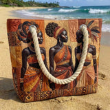 Artisan Beach Tote | Melanin Queens Shine