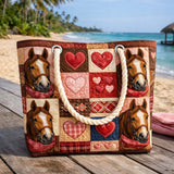 Prairie Runner Handmade Beach Tote