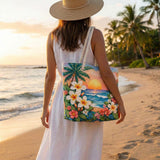 Artisan Beach Tote | Tropical Escape