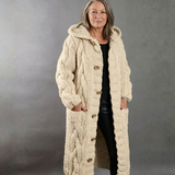Alessia™ Elegant Cable Knit Coat