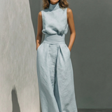 Olive | Relaxed Linen Set