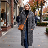 Alessia™ Elegant Cable Knit Coat