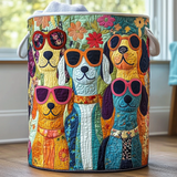 Joyful Pups | Artisan Crafted Laundry Basket