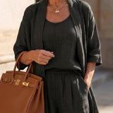 Linnea | Lightweight Cardigan Set