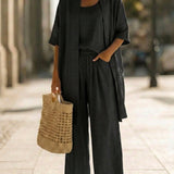 Linnea | Lightweight Cardigan Set