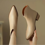 Marveira™ Pointed-Toe Vegan Ankle Boots
