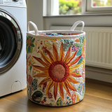 Radiant Sun | Artisan-Made Laundry Basket