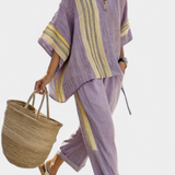 Clover | Purple Two-Piece Set