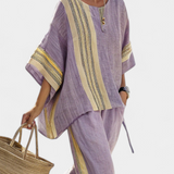 Clover | Purple Two-Piece Set